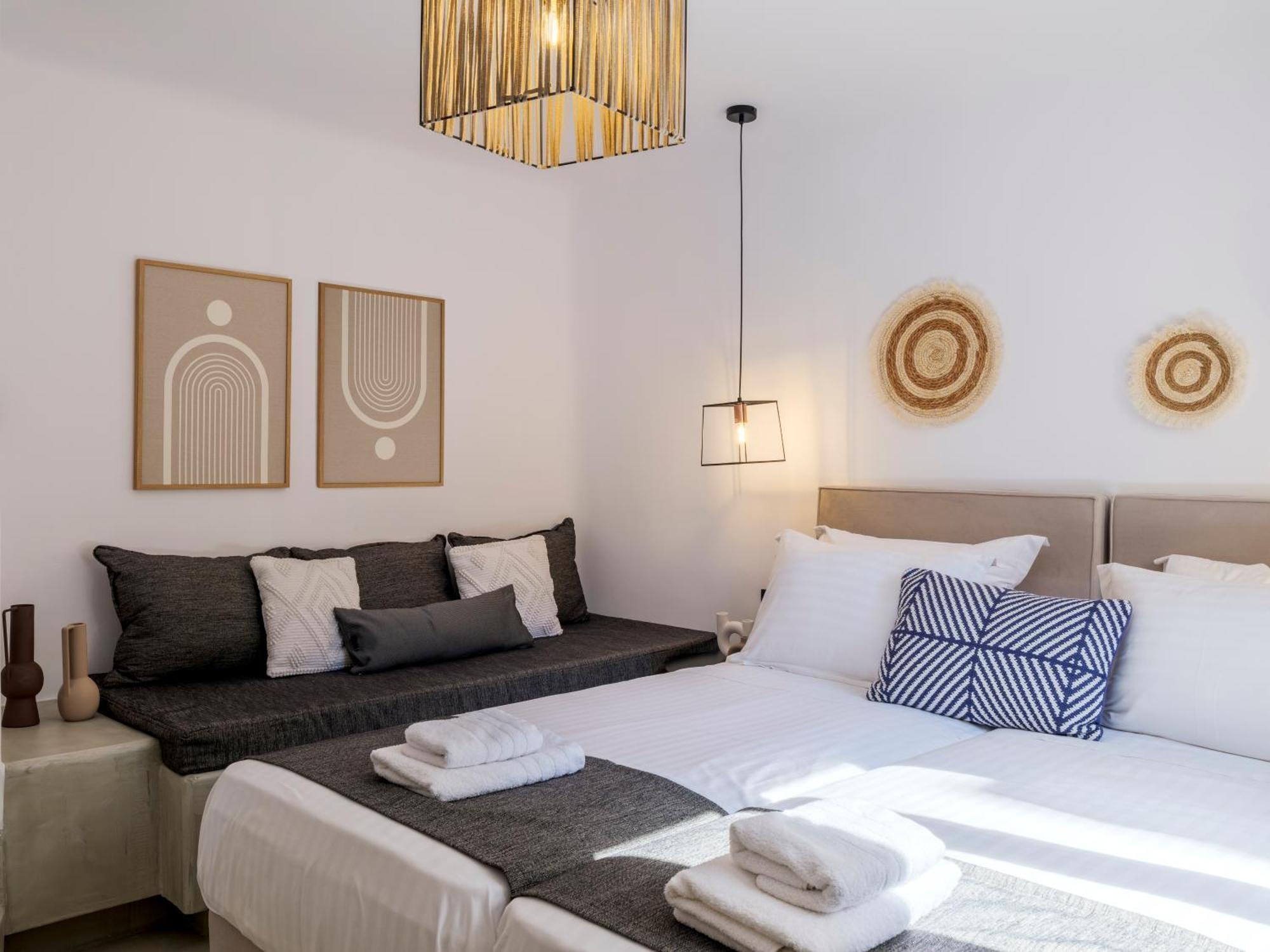 Sea Rock & Sky Private Mykonos Residence Merchia Beach Exterior foto